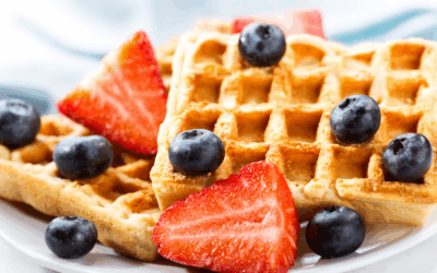 Wafels bakken voor en met kinderen