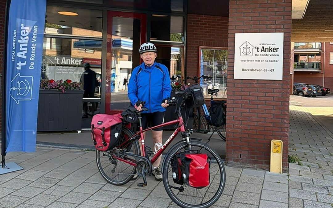 Nico van Oosten fietst 700 kilometer t.b.v. IPSO centrum ‘t Anker